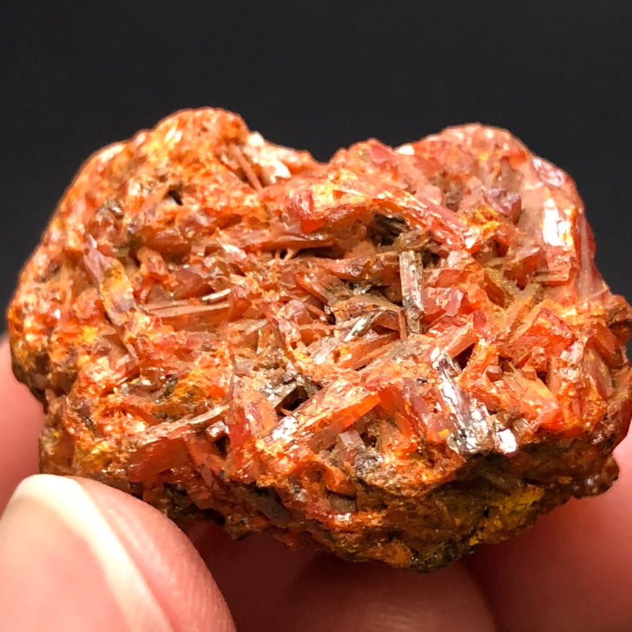 AUCTION- Crocoite- West Comet Mine, Dundas, Tasmania