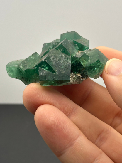 Fluorite- Cousin Jack Pocket, Rogerley Mine, Weardale, Co Durham, UK, CJ002