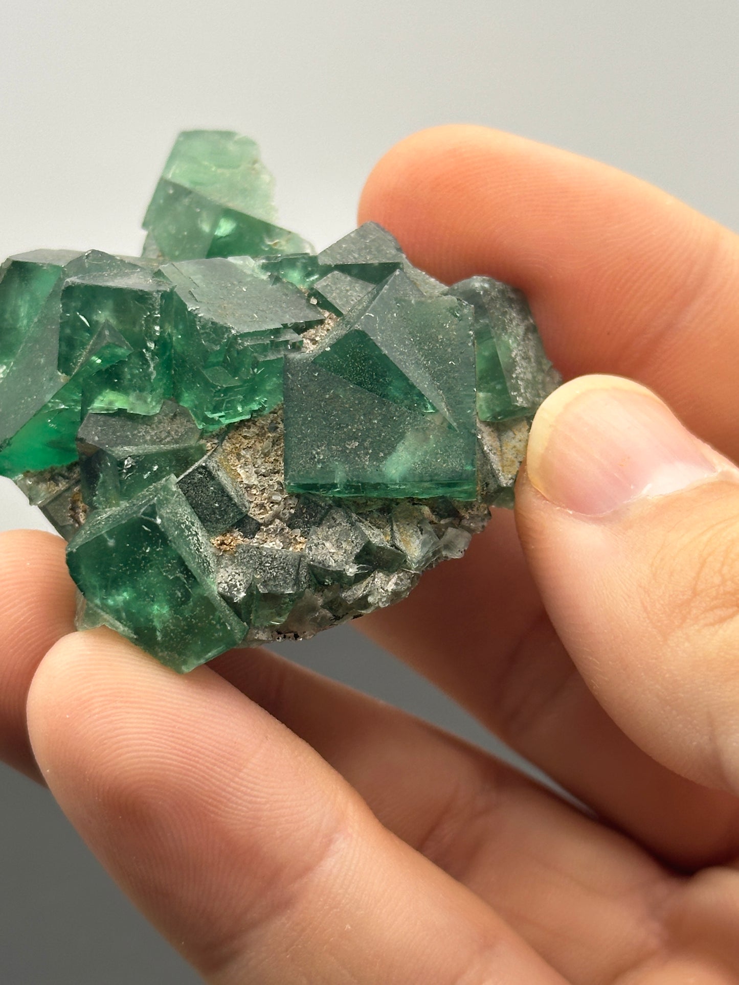 Fluorite- Cousin Jack Pocket, Rogerley Mine, Weardale, Co Durham, UK, CJ002