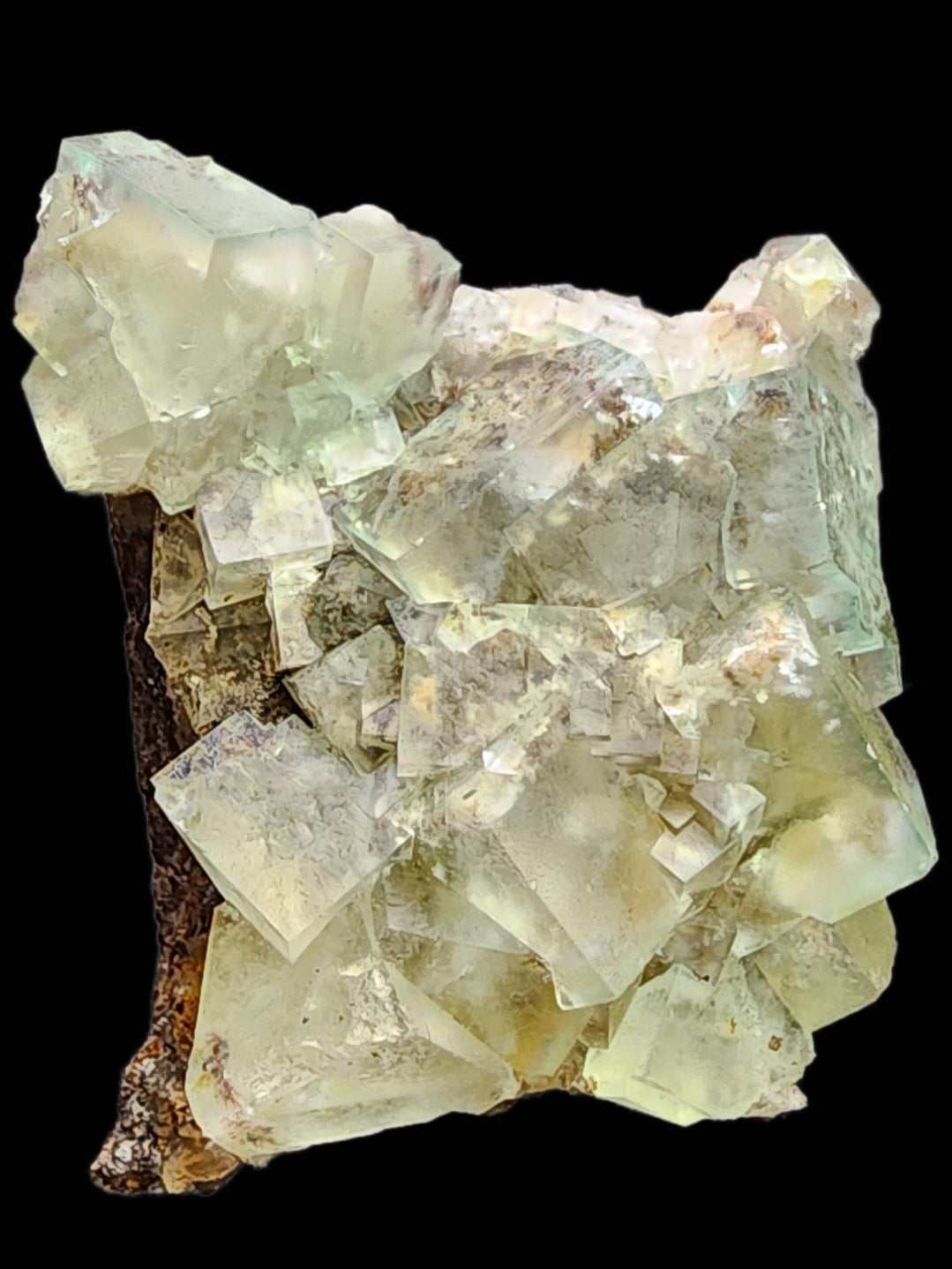 Fluorite,  Green Toad Pocket,  Lady Annabella Mine, Eastgate,  Weardale, Co. Durham, England