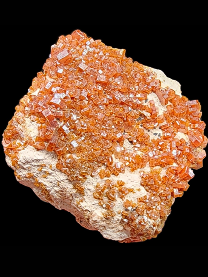 Vanadinite- Mibladen mining district, Midelt Province, Drâa-Tafilalet Region, Morocco, sku 3085