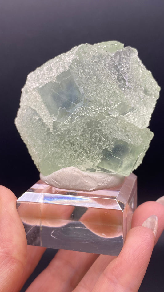 Fluorite- Manaoshan Mine, Dongpo field, Chenzhou, Hunan, China