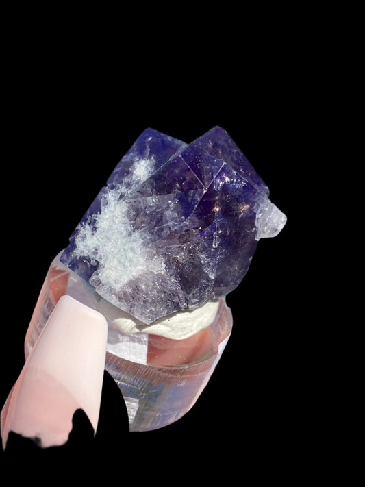 Fluorite- Yum Yum Pocket, Diana Maria Mine, Weardale, Co Durham, UK, sku104