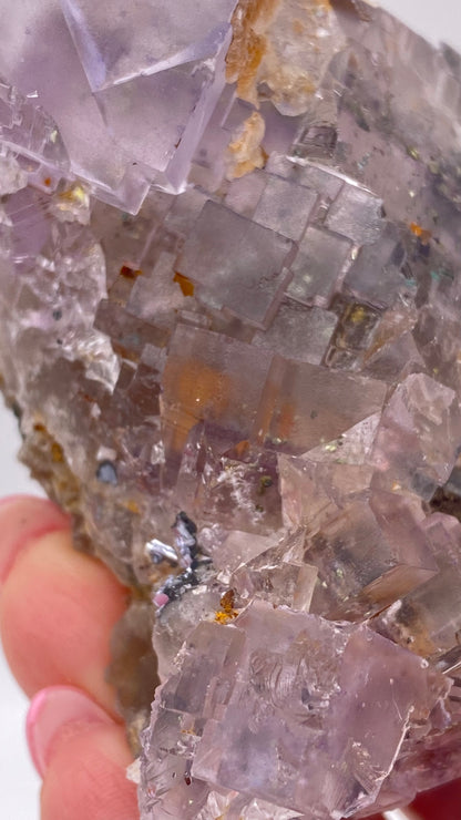 Fluorite- Lead Hill, Cave-In-Rock, Hardin County, Illinois, USA