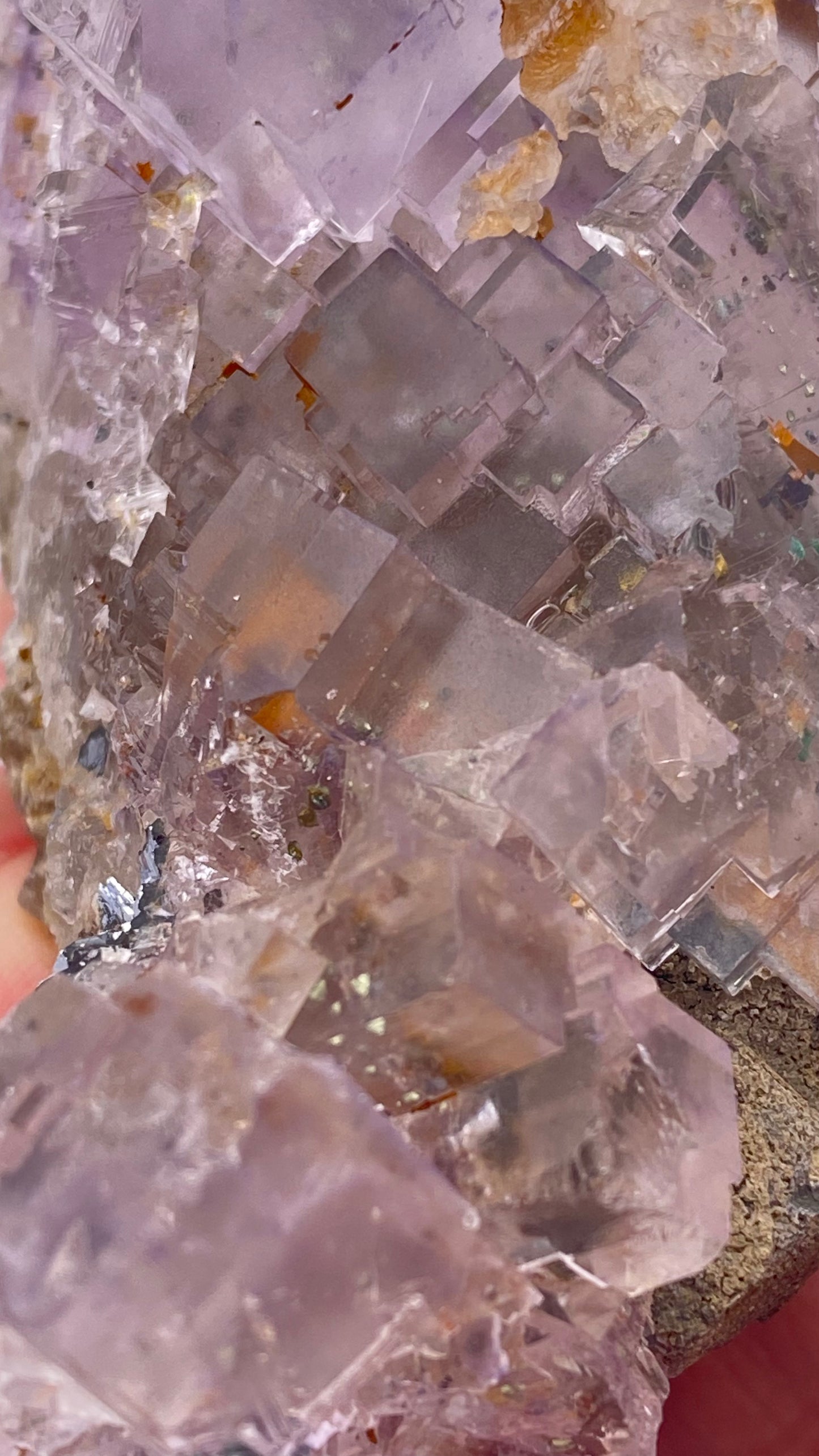 Fluorite- Lead Hill, Cave-In-Rock, Hardin County, Illinois, USA