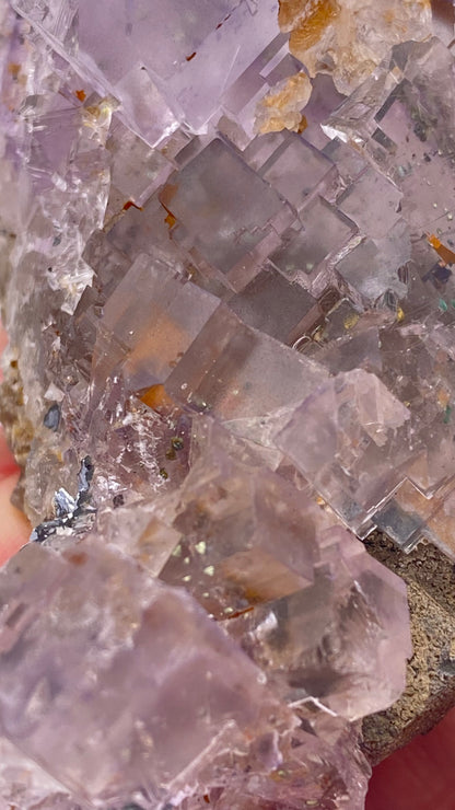 Fluorite- Lead Hill, Cave-In-Rock, Hardin County, Illinois, USA