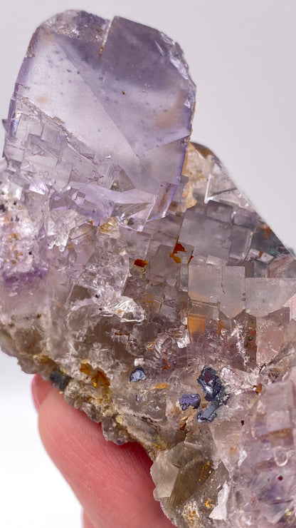 Fluorite- Lead Hill, Cave-In-Rock, Hardin County, Illinois, USA