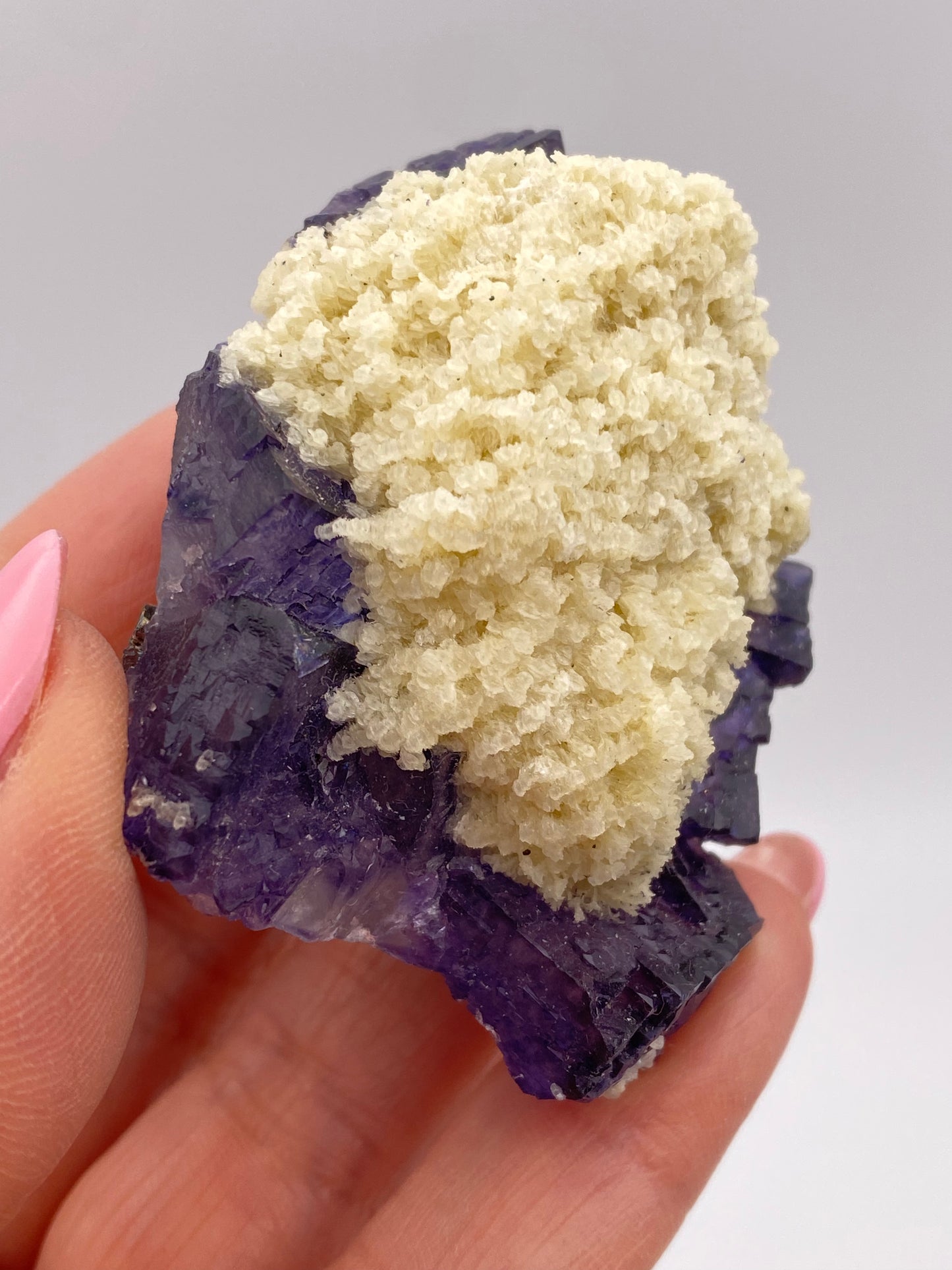 Fluorite, Barite, Sphalerite- Elmwood Mine, Smith County, Tennessee, USA