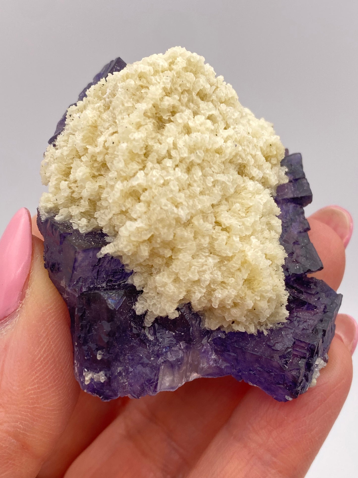 Fluorite, Barite, Sphalerite- Elmwood Mine, Smith County, Tennessee, USA