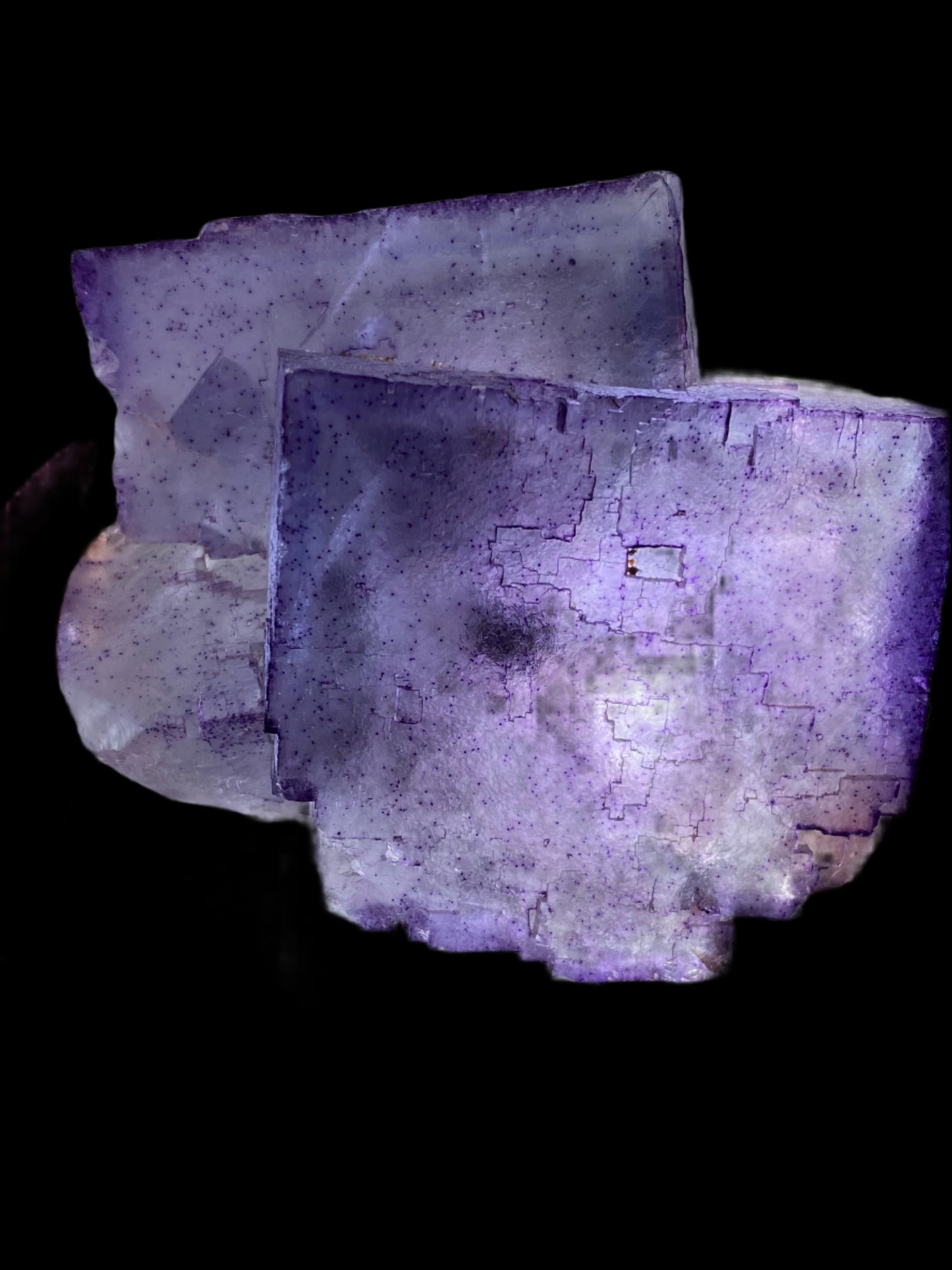 Fluorite- Denton Mine, Harris Creek Mining Sub-District, Hardin County, Illinois, USA