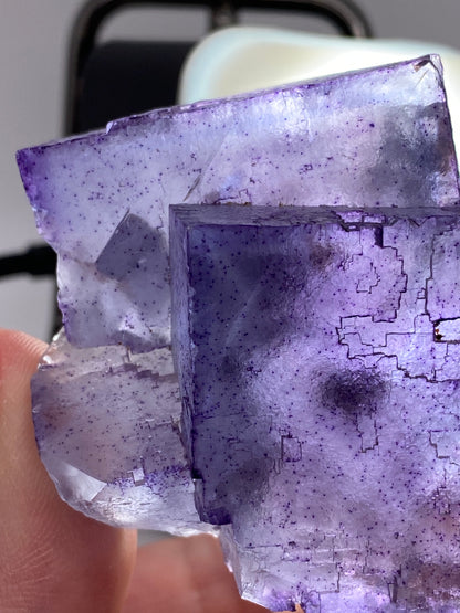 Fluorite- Denton Mine, Harris Creek Mining Sub-District, Hardin County, Illinois, USA