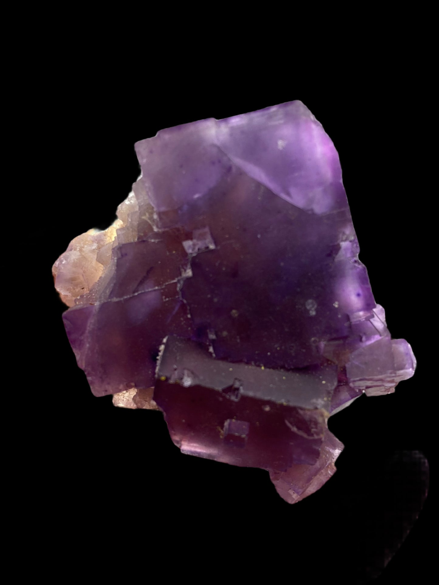 Fluorite, ex. Ben Clement- Cave in Rock, Hardin County, Illinois