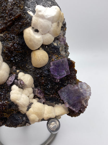 Fluorite- Minerva Mine Number 1, Hardin County, Illinois, United States