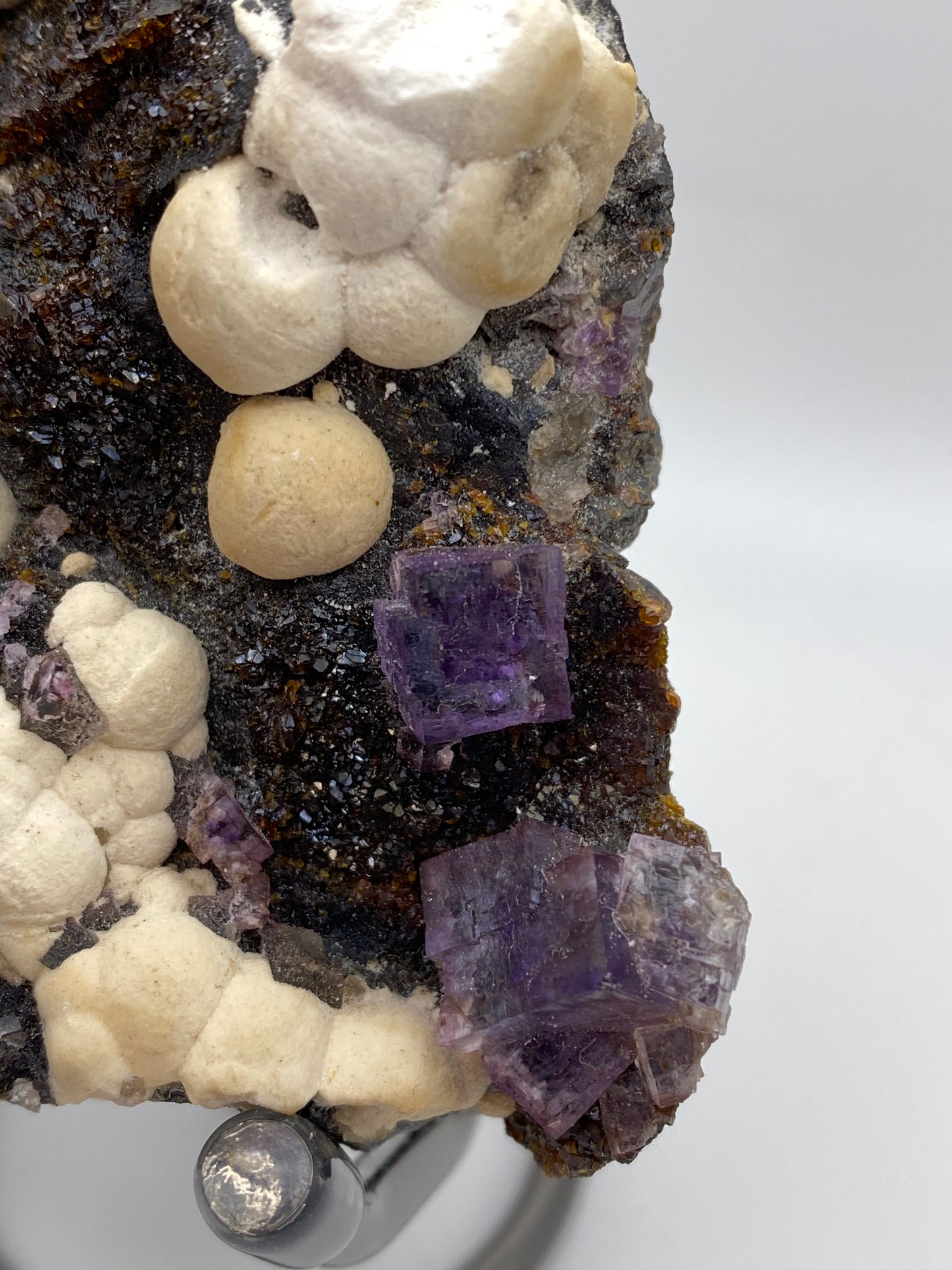 Fluorite- Minerva Mine Number 1, Hardin County, Illinois, United States