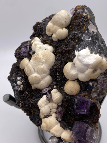 Fluorite- Minerva Mine Number 1, Hardin County, Illinois, United States