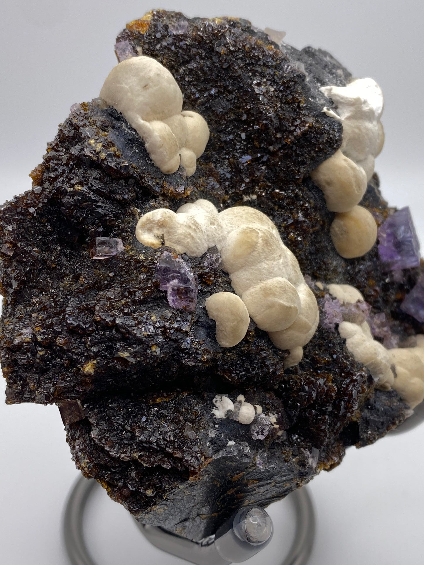 Fluorite- Minerva Mine Number 1, Hardin County, Illinois, United States