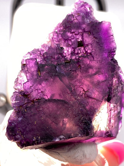 Fluorite- Denton Mine, Harris Creek Mining Sub-District, Hardin County, Illinois, USA