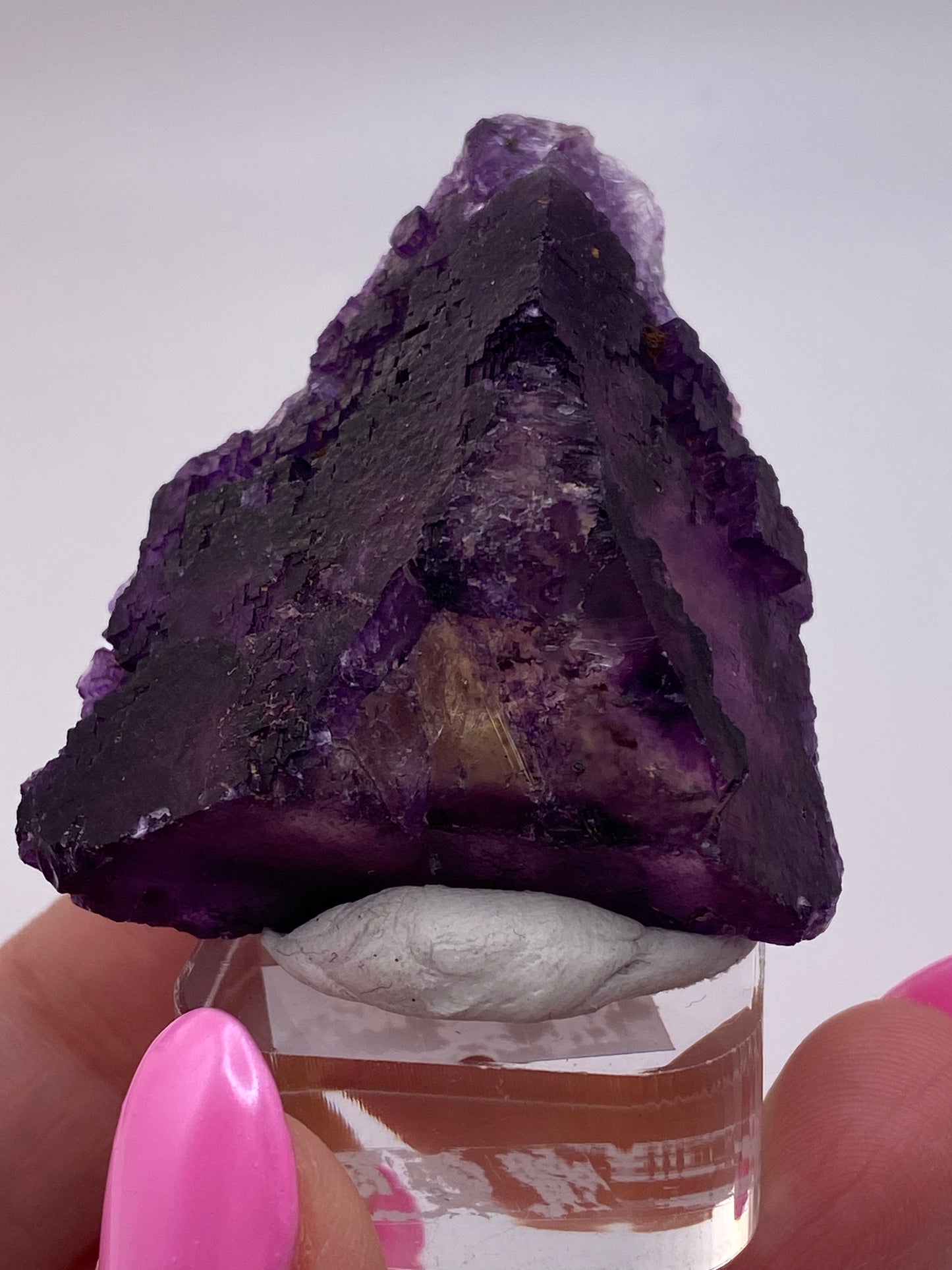 Fluorite- Denton Mine, Harris Creek Mining Sub-District, Hardin County, Illinois, USA