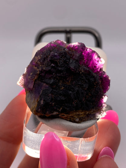 Fluorite- Denton Mine, Harris Creek Mining Sub-District, Hardin County, Illinois, USA