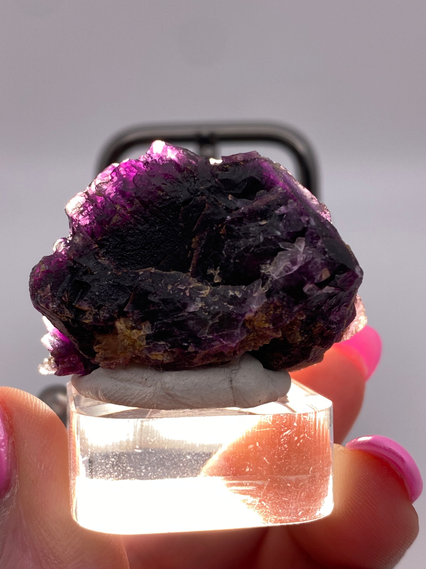 Fluorite- Denton Mine, Harris Creek Mining Sub-District, Hardin County, Illinois, USA