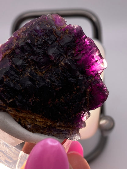 Fluorite- Denton Mine, Harris Creek Mining Sub-District, Hardin County, Illinois, USA