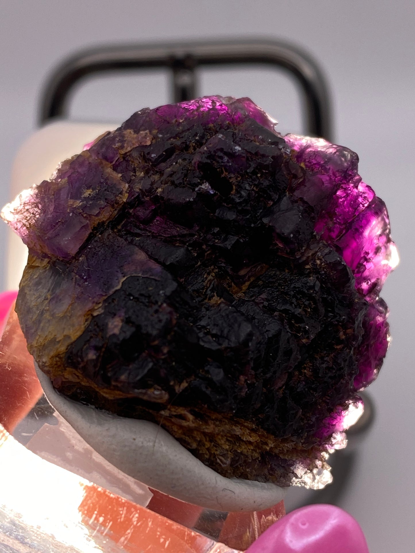 Fluorite- Denton Mine, Harris Creek Mining Sub-District, Hardin County, Illinois, USA