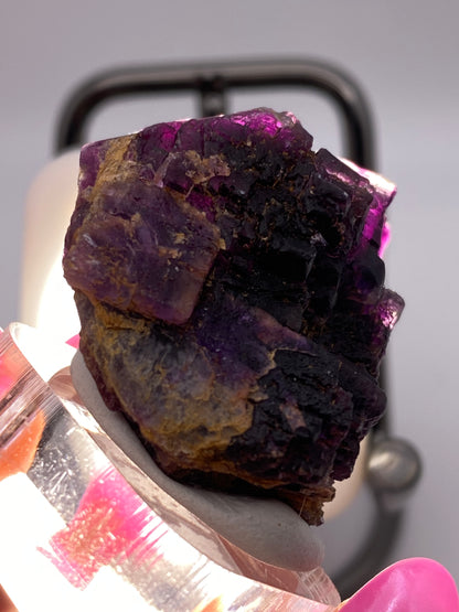 Fluorite- Denton Mine, Harris Creek Mining Sub-District, Hardin County, Illinois, USA