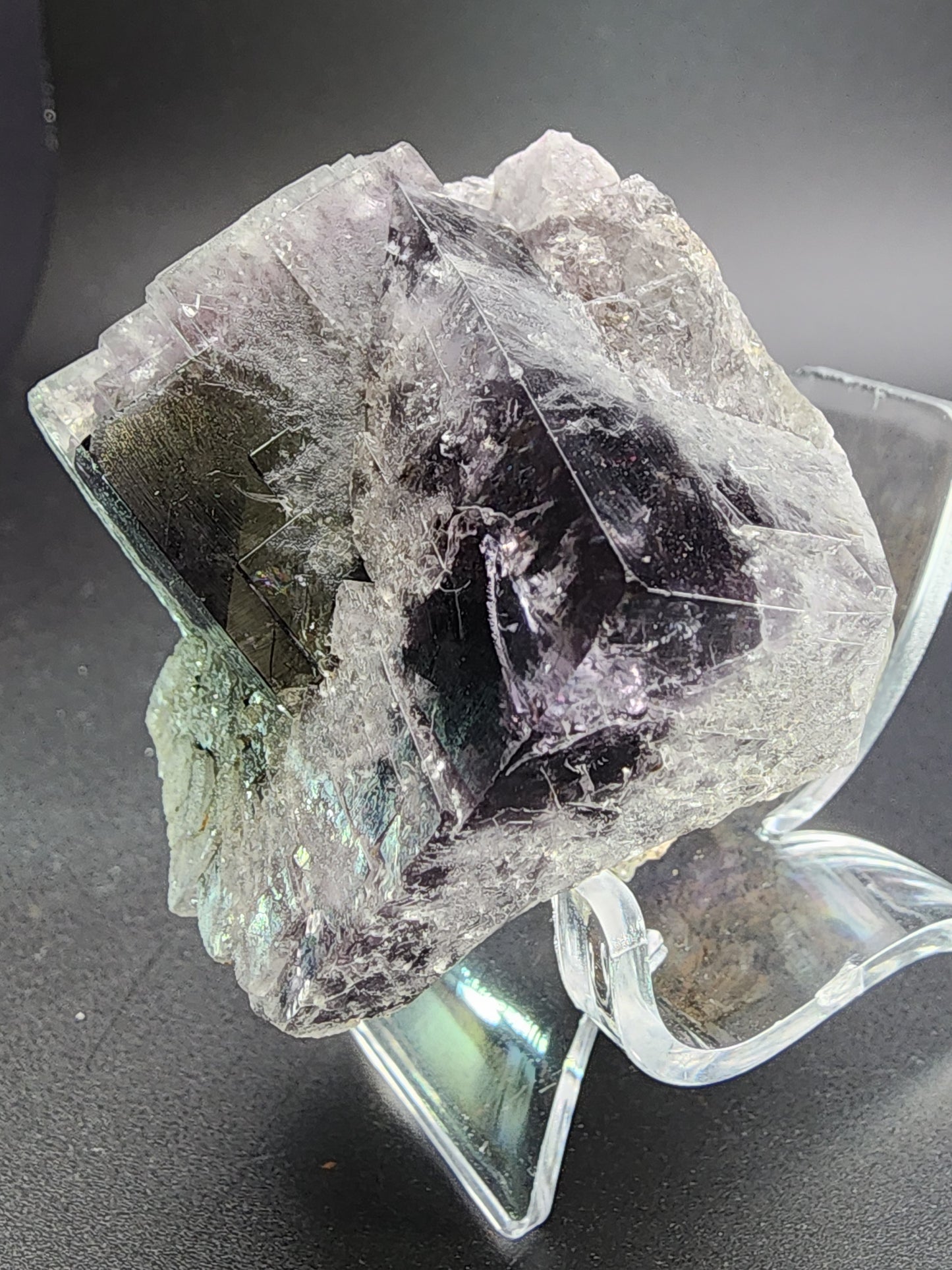 Fluorite, Purple Rain Pocket, Fairy Hole Vein, Lady Annabella Mine, Eastgate, Weardale, Co. Durham, England, UK