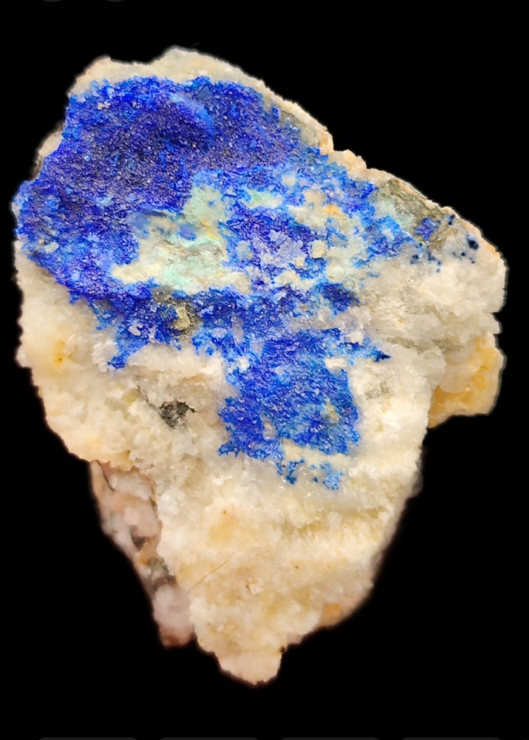 Linarite, Quartz- Sunshine #3 1/2 Adit, Blanchard, Socorro County, New Mexico, USA, sku 3035