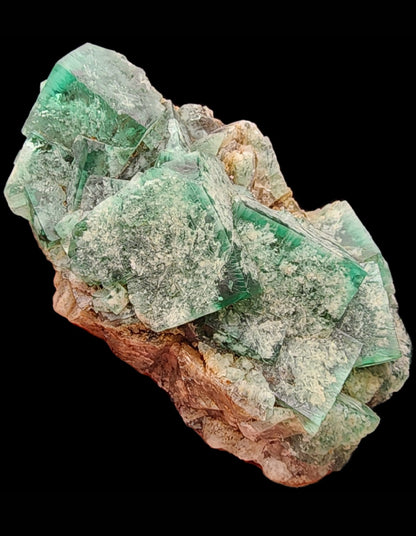 Fluorite- Fluorite- Toxic Apple Pocket, Poison Ivy, Lady Annabella Mine, Eastgate, Weardale, Co Durham, UK, sku3873