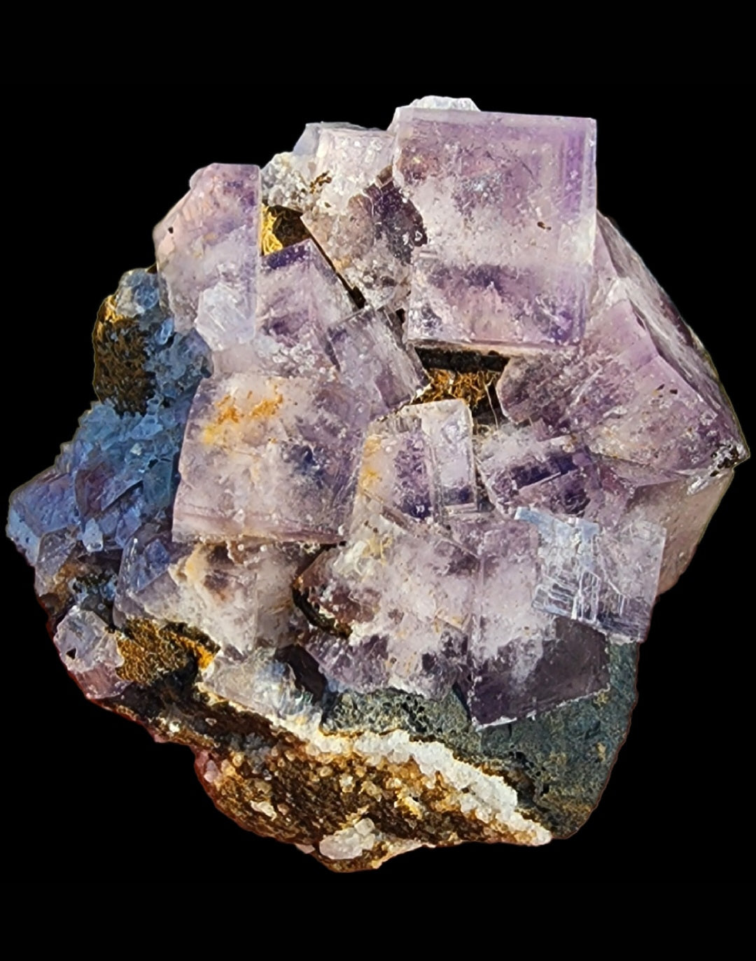 Fluorite- Boltsburn Mine, Rookhope, Stanhope, County Durham, England, UK, sku3872