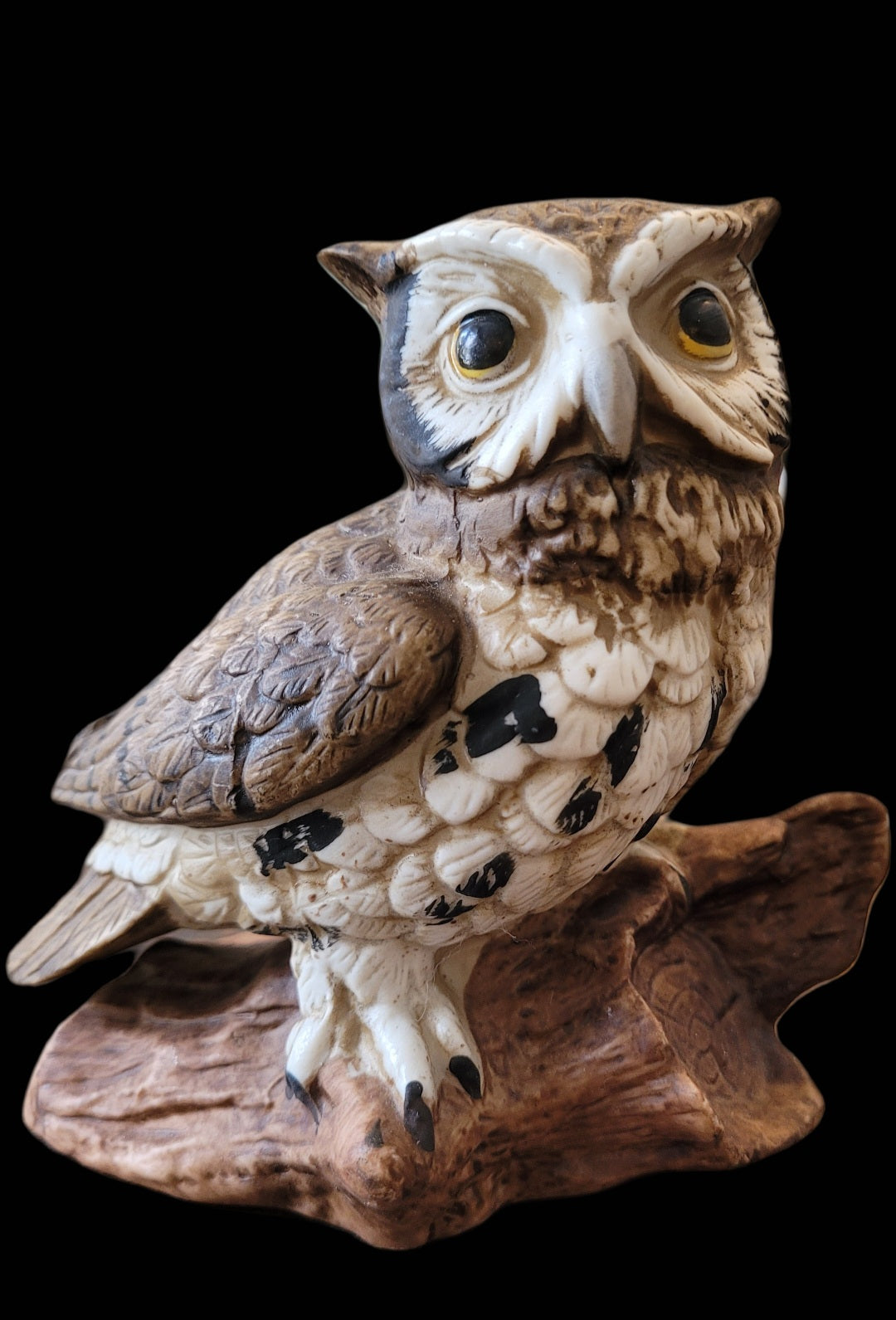 Vintage Homeco Porcelain Owl figure