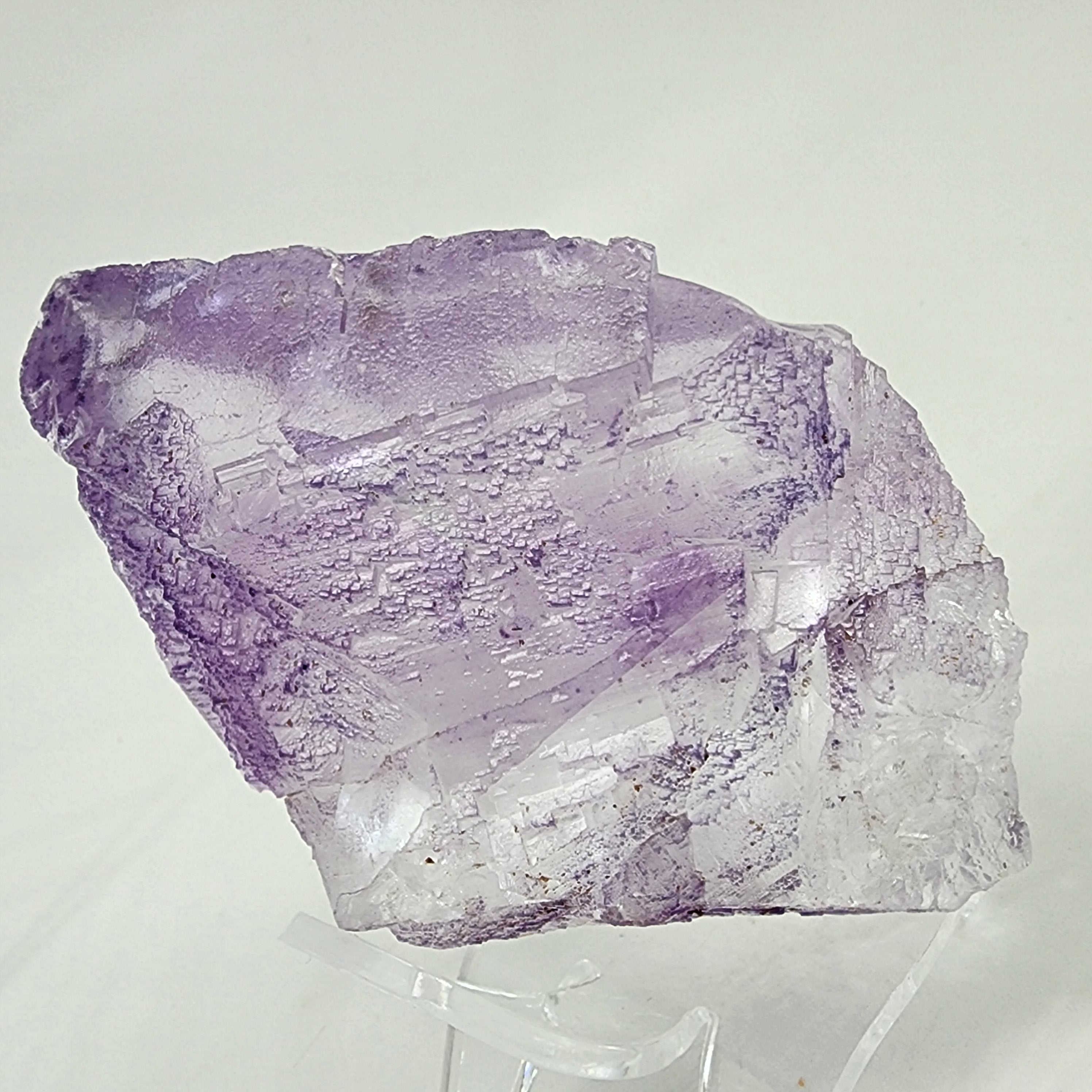 Fluorite 20 popular grams - Cave-In-Rock Mine, Cave-In-Rock, Hardin Co., Illinois, USA