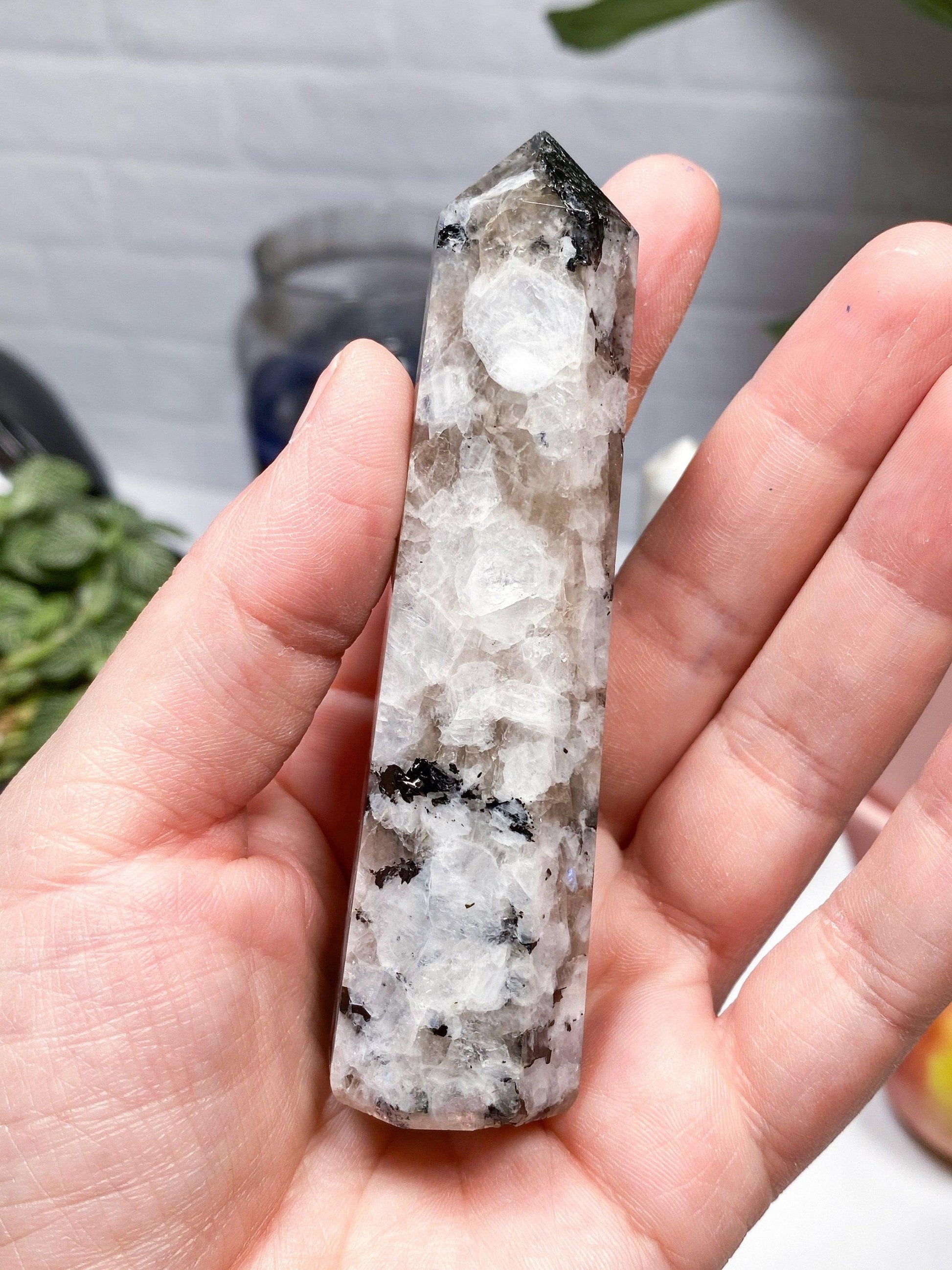 Moonstone Crystal Points - - The Crystalary