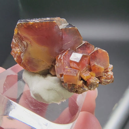 Vanadinite- Mibladen mining district, Midelt Province, Drâa-Tafilalet Region, Morocco, sku 3079