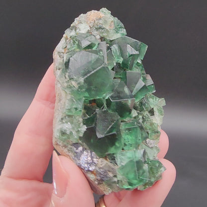 Fluorite- Greedy Hog Pocket, Diana Maria, Co. Durham, England