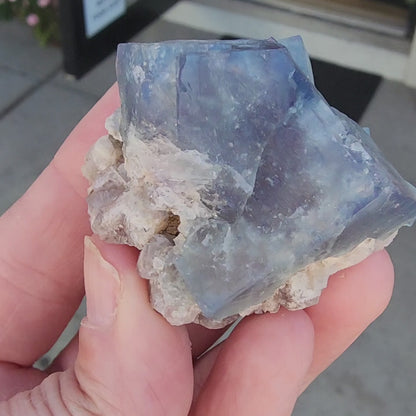 Fluorite- Fairy Holes Pocket, Lady Annabella Mine, Eastgate, Weardale, Co. Durham, England