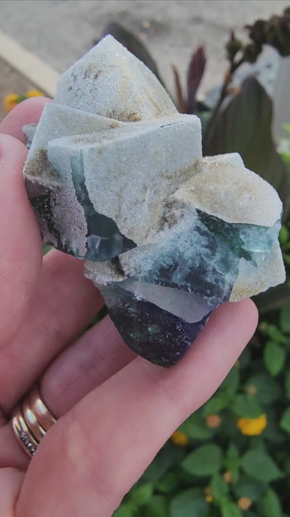 Fluorite- Druzy Dreams Pocket, Rogerley Mine, Frosterley, Weardale, Co. Durham, England