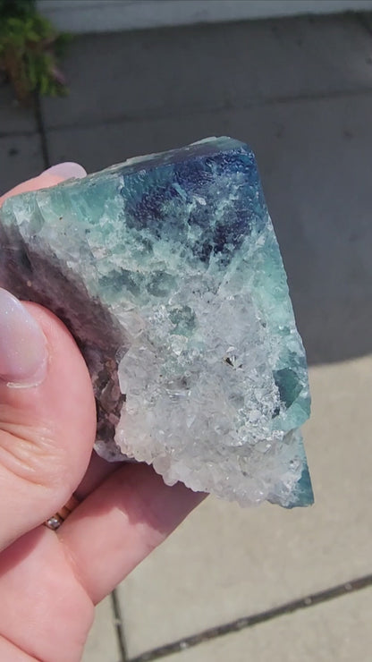 Fluorite- Supernova Pocket, Diana Marie Mine, Weardale, Co. Durham, England