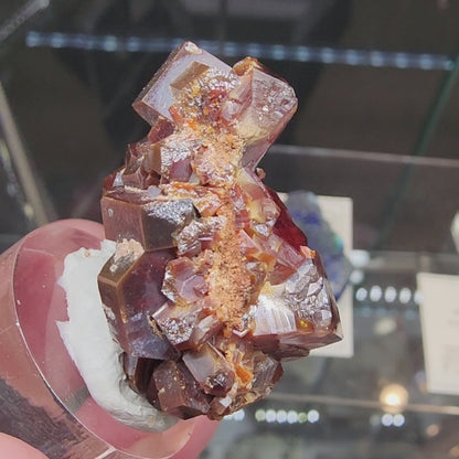 Vanadinite- Mibladen mining district, Midelt Province, Drâa-Tafilalet Region, Morocco, sku 3087