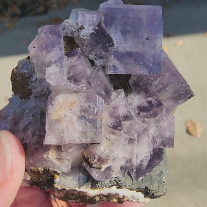 Fluorite- Boltsburn Mine, Rookhope, Stanhope, County Durham, England, UK, sku3872