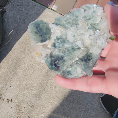 Hidden Forest Pocket Fluorite with Quartz, Diana Maria Mine