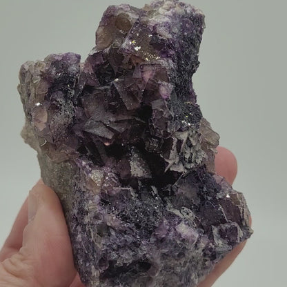 Fluorite- Highway 17 Roadcut (Rossport), Yesno Township, Thunder Bay District, Ontario, Canada, sku 816