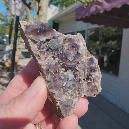 Fluorite- Smoky Rabbit Pocket, Diana Maria Mine, Frosterley, Weardale, Co. Durham, England, sku3014