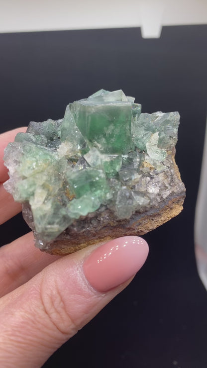 Fluorite- Rainbow's End Pocket, Lady Annabella, Co Durham, UK