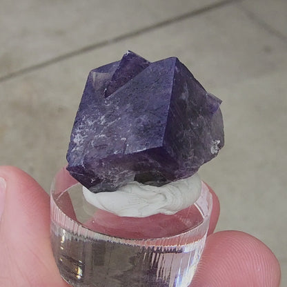 Fluorite- Yum Yum Pocket, Diana Maria Mine, Weardale, Co Durham, UK, sku121