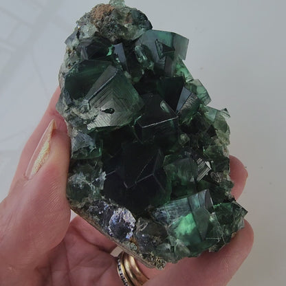 Fluorite- Greedy Hog Pocket, Diana Maria, Co. Durham, England