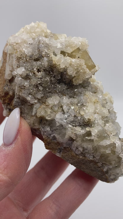 Fluorite, Quartz- Harvest Pocket, Lady Annabella, Co Durham, UK