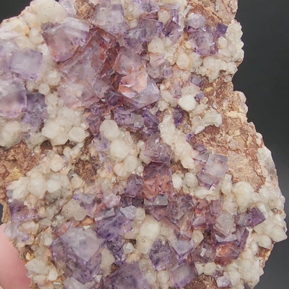 Fluorite Quartz- Nonsense Pocket, Crystal Peak, Park County, Colorado