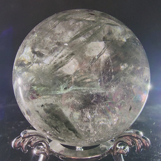 High Quality Garden Quartz Sphere w/ stand